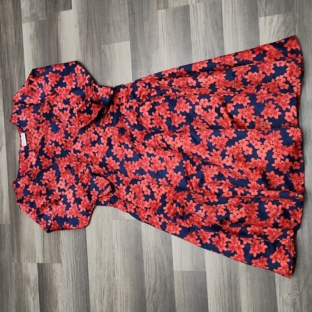 Peppermint Brand Dress size 12/13 yrs  Floral Winter Dress Christmas